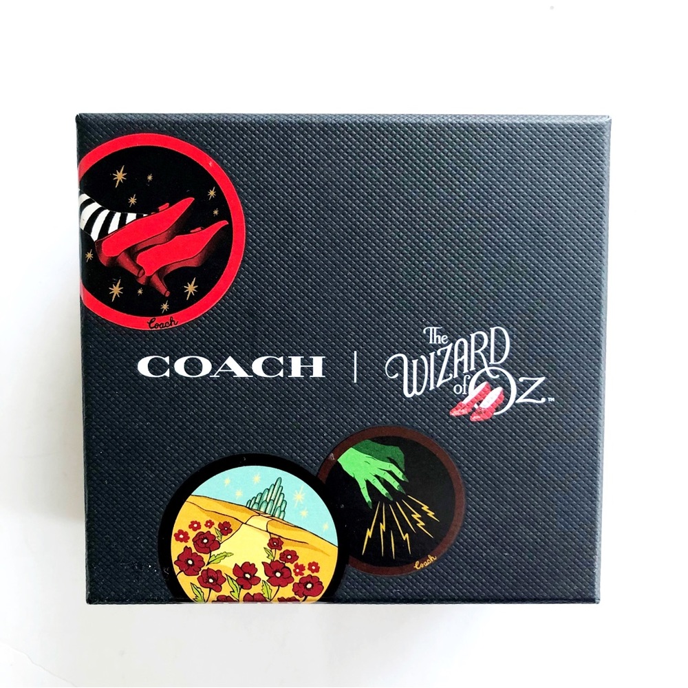 SOLD Coach x Wizard of Oz Ruby Slippers Coin Case NWOT - Picture 4 of 11